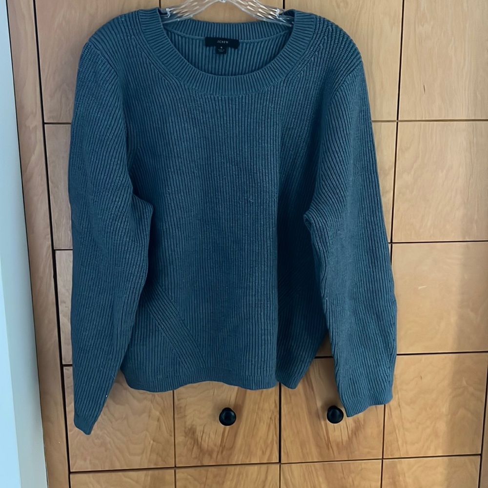 JCrew Boyfriend Ribbed Sweater